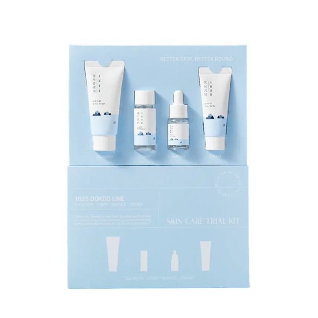 1025 Dokdo Trial Kit (Cleanser 30ml + Toner 20ml + Ampule 10ml + Cream 20ml) (-)