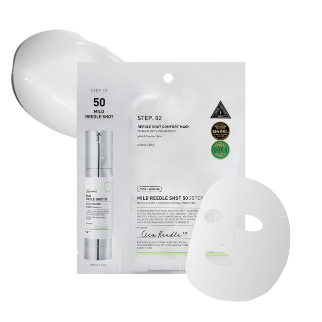 VT MILD REEDLE SHOT 50 2-STEP MASK (1.5g + 25g)