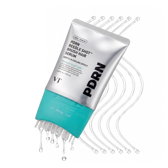 VT PDRN REEDLE SHOT BRUSH HAIR SERUM (100ml)