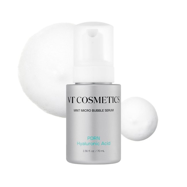 VT PDRN HYALURONIC ACID MINT MICRO BUBBLE SERUM (30ml)