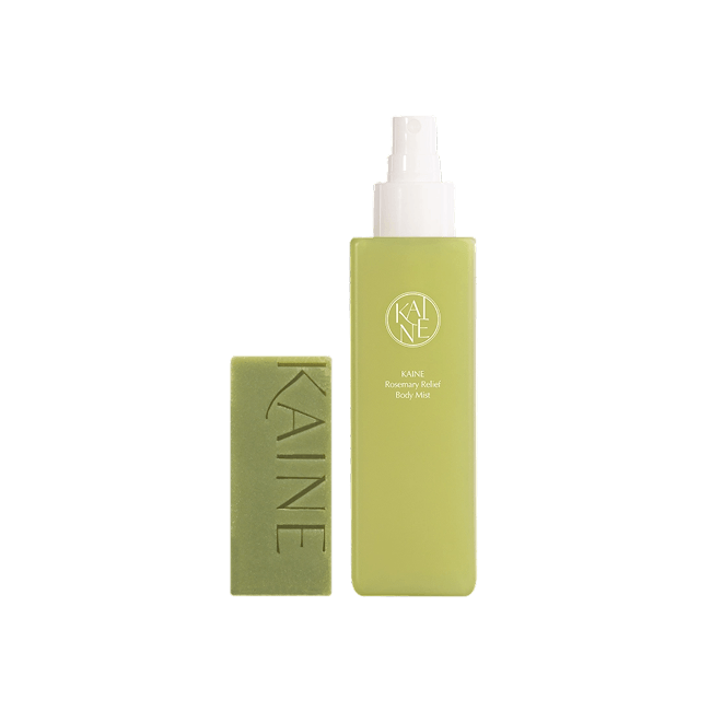 Rosemary Body Care Set (Body Mist + Cleansing Bar + Soap Net) (-)