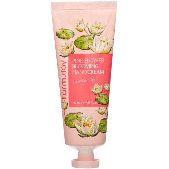 Pink Flower Blooming Hand Cream Water Lily (100ml)
