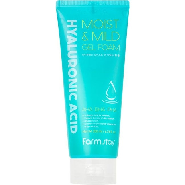 Hyaluronic Acid Moist&Mild Gel Foam (200ml)
