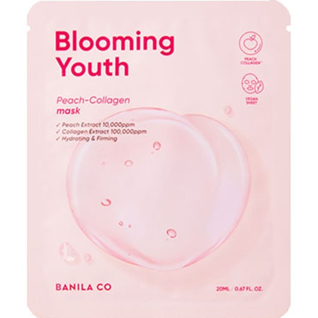 BANILA CO Blooming Youth Peach-Collagen Mask (20ml)