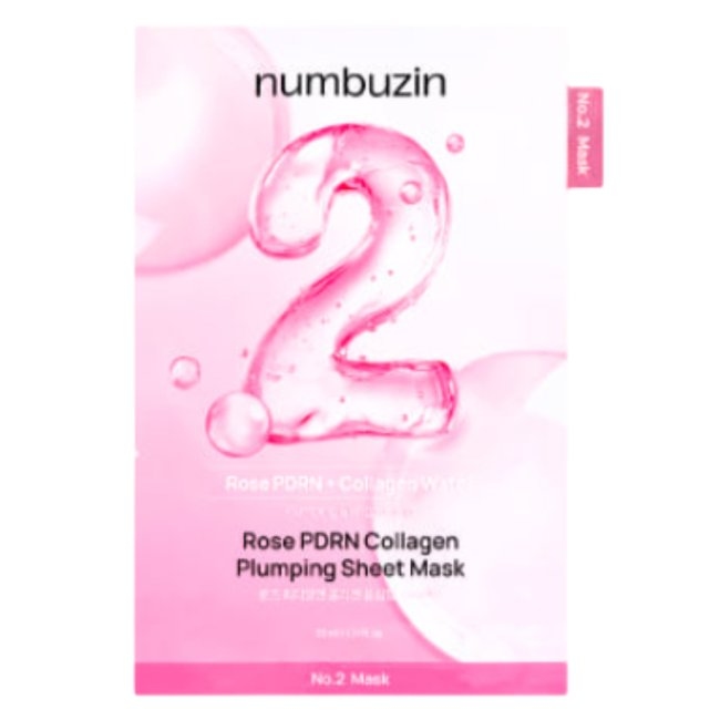 No.2 Rose PDRN Collagen Plumping Sheet Mask (1ea) (1EA)