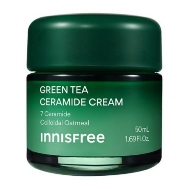Green Tea Ceramide Cream 50Ml (Jar) (50mL)