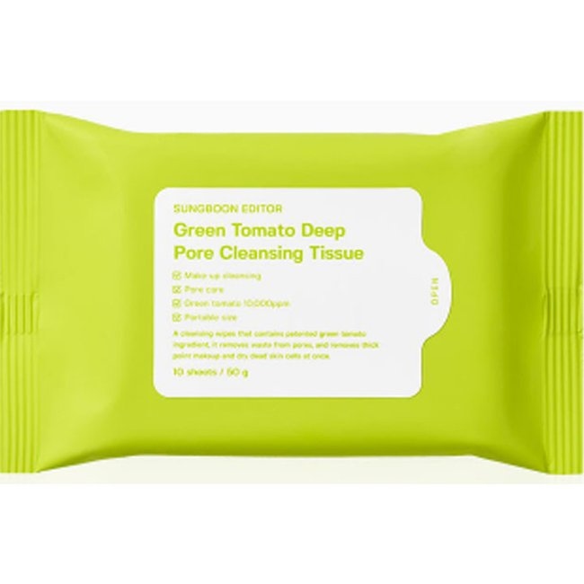 Green Tomato Deep Pore Cleansing Tissue (50g
(10pcs))