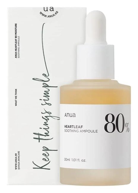 HEARTLEAF 80 SOOTHING AMPOULE 10ml (-)