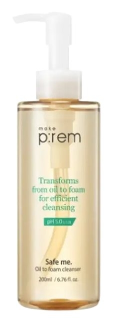 Safe me. Oil to foam cleanser (145ml)
